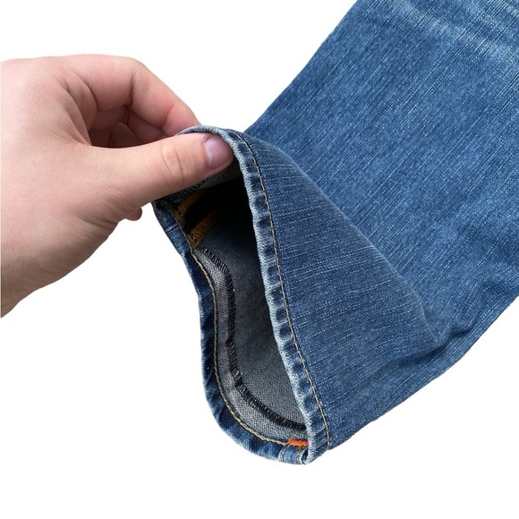 True Religion Jeans Size 34 SLIM Blue - Picture 7 of 9